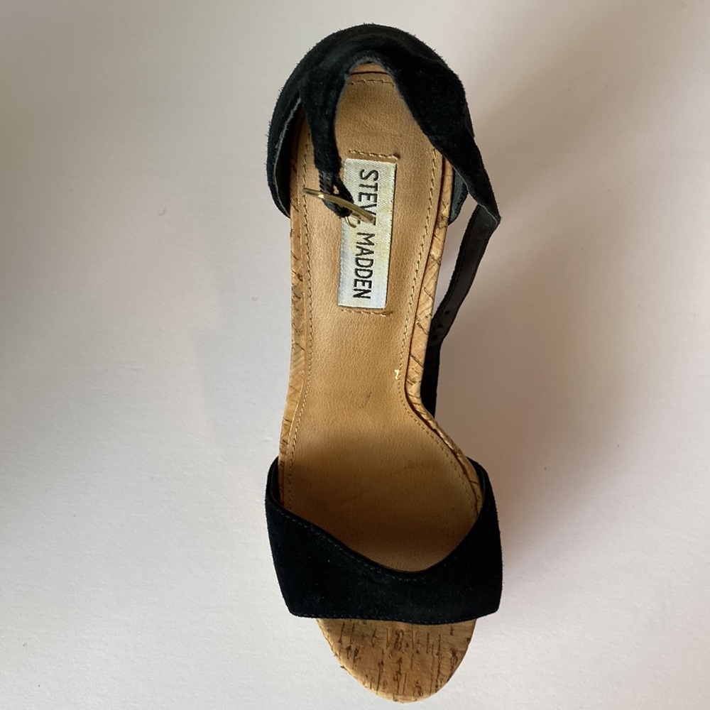 Steve Madden cork platforms sandals - Picture 3 of 6
